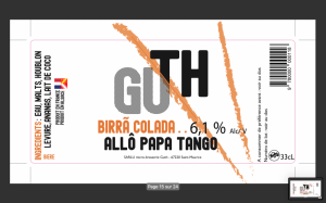 Bière Allo Papa Tango  à SAINT-MAURICE