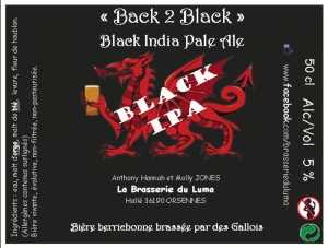 Bière Back2Black à ORSENNES