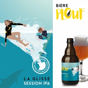 Bière La Glisse à LANDRAIS