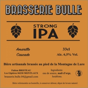Bière Strong IPA à MONTLAUX