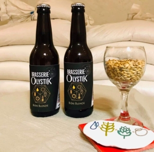 Bière Olystik Blonde à SAINT-BONNET DU GARD