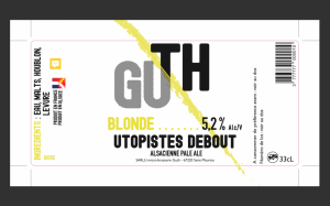 Bière Utopistes debout à SAINT-MAURICE